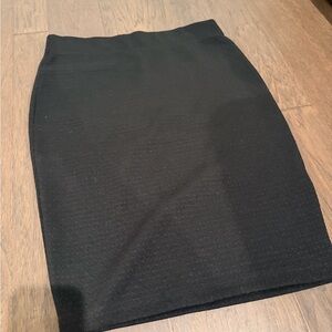 Banana Republic Elegant Black Pencil Skirt